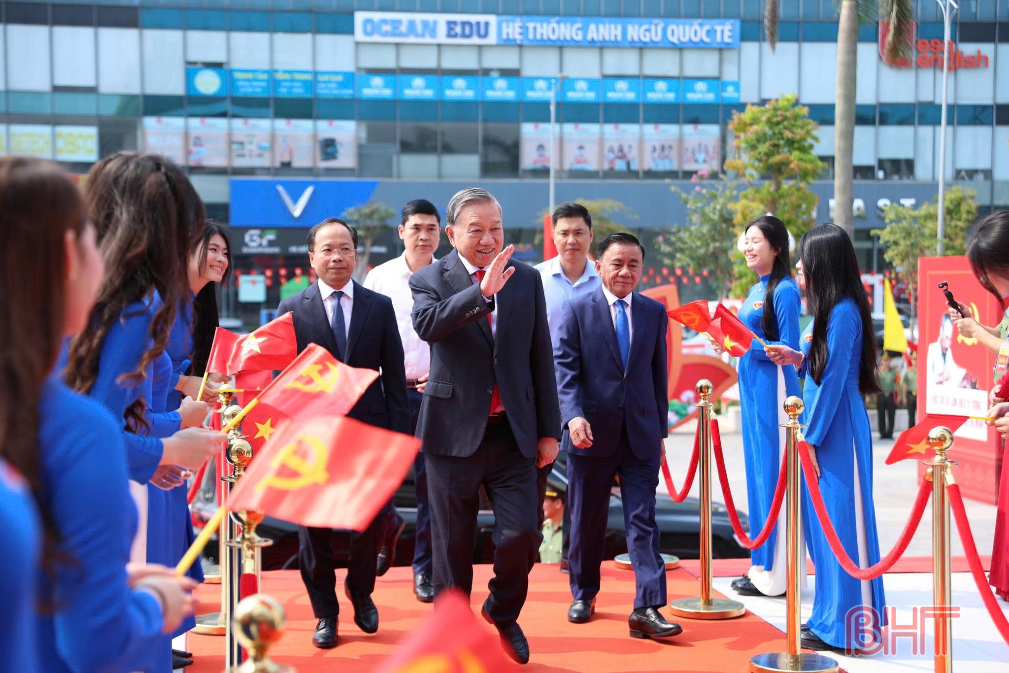 Tổng Bí thư, Chủ tịch nước Tô Lâm và các đại biểu dự Lễ kỷ niệm 120 năm Ngày sinh Tổng Bí thư Hà Huy Tập