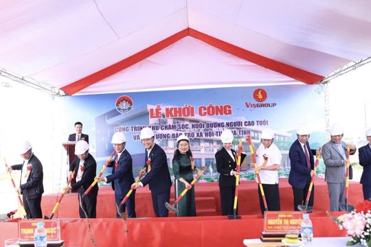 Hà Tĩnh: Khởi công khu chăm sóc, nuôi dưỡng người cao tuổi và đối tượng bảo trợ xã hội