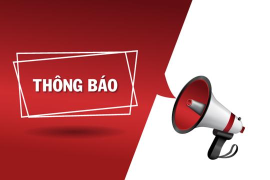 Thông báo kết quả lựa chọn tổ chức hành nghề đấu giá tài sản quyền sử dụng đất đối với 19 lô đất dôi dư tại khu tái định cư thôn Phúc Điền, xã Thạch Xuân (xã Nam Điền cũ) thuộc dự án đường tr 