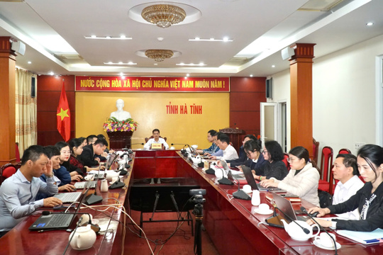 Hà Tĩnh dự hội nghị toàn quốc về bố trí và xử lý tài sản công