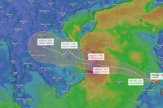 Chủ tịch UBND tỉnh ban hành Công điện về việc tập trung khắc phục hậu quả mưa lũ gây ra và ứng phó với bão KALMAEGI