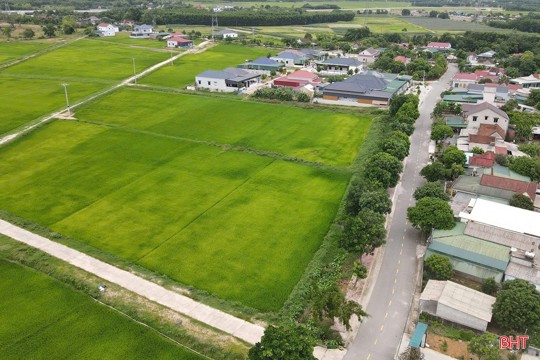  Hà Tĩnh chỉ đạo tháo gỡ vướng mắc trong quy hoạch sử dụng đất