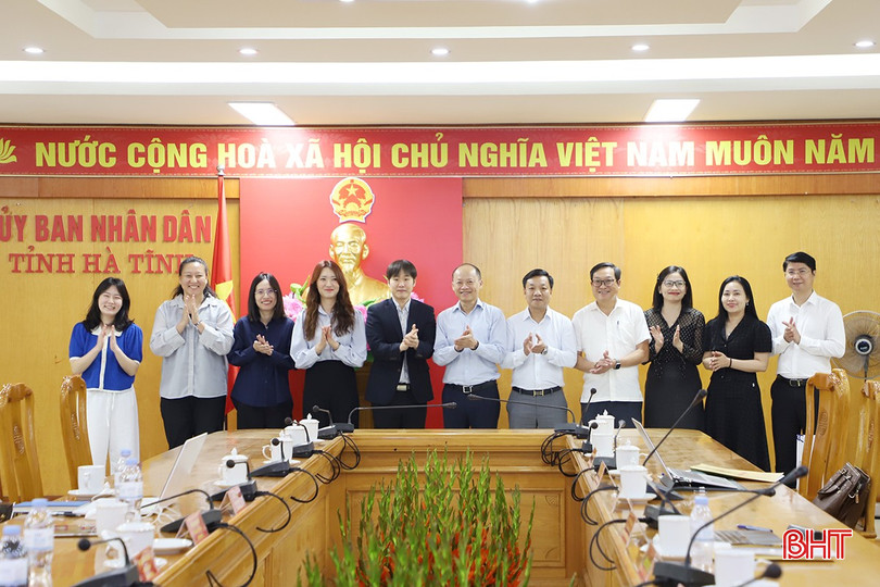 Thống nhất các nội dung dự án 13,4 triệu USD tại vùng ven biển Hà Tĩnh