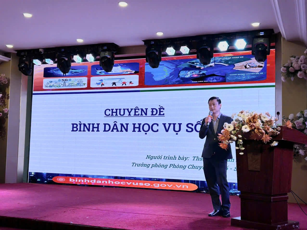 Sở Khoa học và Công nghệ tiếp tục bồi dưỡng kỹ năng số, an toàn thông tin cho cán bộ cấp xã